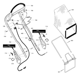Part Location Diagram of 710269 Murray Screw
